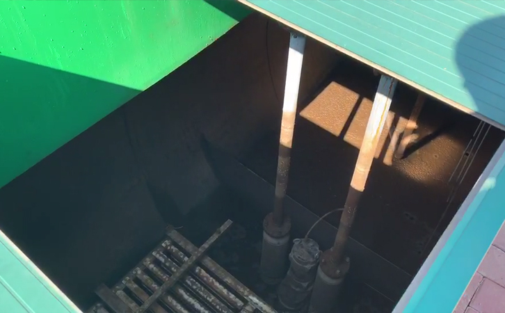 圖二：一體化污水處理設(shè)備采用沉水風(fēng)機的優(yōu)點