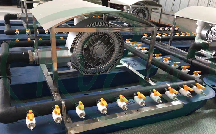 旋渦鼓風(fēng)機(jī)進(jìn)行增氧