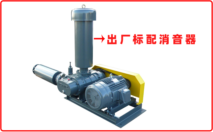 瑞柘羅茨風機出廠標配消音器