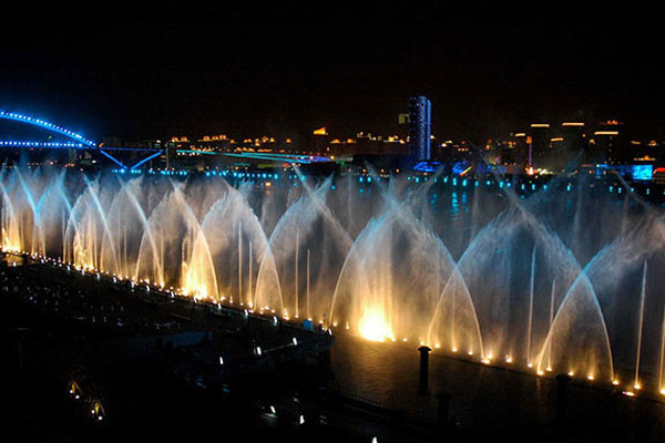 大漁灣的噴泉開放時間 大漁灣的噴泉開放時間