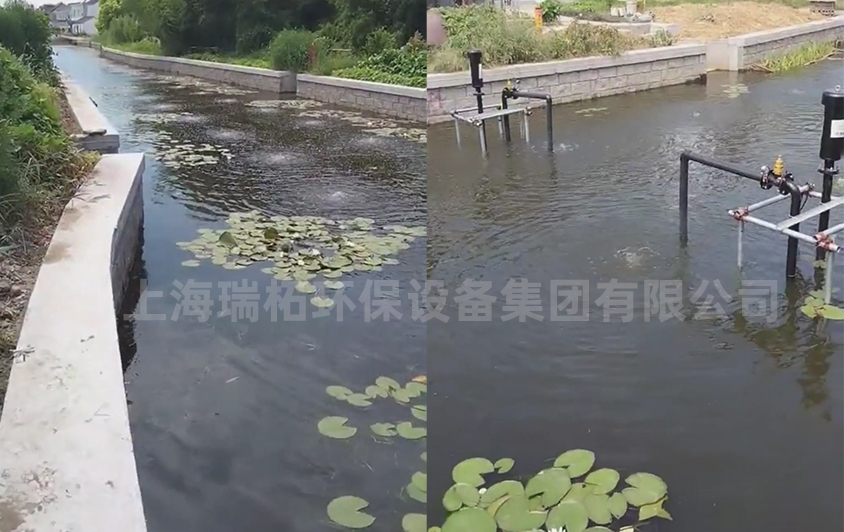 河道雙排曝氣工程案例
