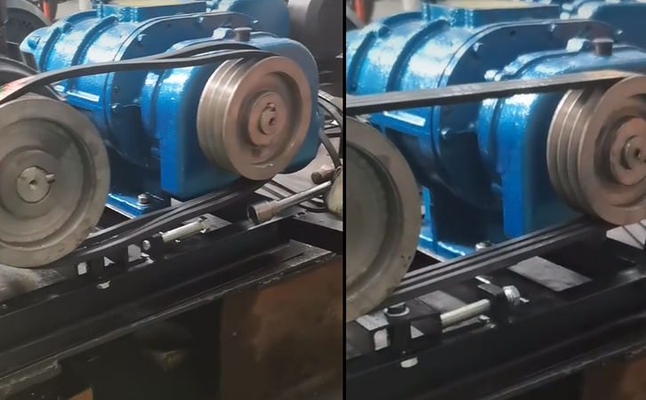 1662090555115138.jpg 羅茨鼓風機皮帶調(diào)整