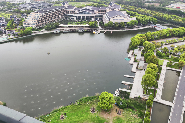 沉水風(fēng)機(jī)在湖泊水域底部曝氣增氧案例